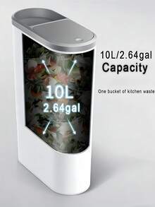 10L/2.64 Gallon Slim Trash Can, Pedal-Operated Lid, Durable Plastic Material, Polished Surface, No Electricity Needed, Suitable For Bathroom, Bedroom, Living Room - Creative Home Decor, Bathroom Trash Can | Stylish Trash Can | Durable Plastic Bin, Bathroom Trash Can, Toilet Paper Holder, Toilet Paper Dispenser, Trash Can, Bathroom Accessories - Multicolor - View 7