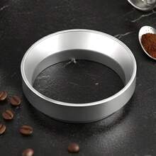 51/53/58毫米意式浓缩咖啡粉定量环，铝制咖啡粉定量环漏斗，带磁性替换零件，咖啡配件