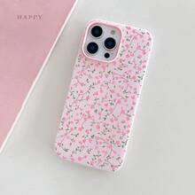 さまざまなモデルに対応する、緑のリーフがインったエレガントで新鮮なな花の茎の電話ケース。 2-in-1のデュアルレイヤーのゼリーテクスチャが特で、柔らかいらかくタッチり心地よいが良く、耐衝撃性があり、耐久性があります。 - ピンク - チェックする 4