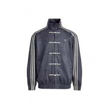 Adidas Originals CTT 3.1 SOFT 新款中国风立领条纹长袖外套，男女通用