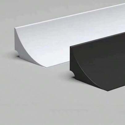 2M Black & White Silicone Self-Adhesive Waterproof Sealing Strip - Flexible Barrier For Kitchen Sink Edges And Bathroom Vanity Tops | Leak-Proof, Waterproof, Easy To Install | Keeps Surfaces Dry And Clean