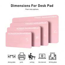 Leather Desk Mat, Mouse Pad, Non-Slip Desk Protector, Leather Desk Blotter, Computer Desk Mat, Waterproof Desk Pad, Suitable For Office And Home Decor - متعدد الألوان - مشاهدة 4