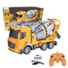 Lexibook Remote Controlled Cement Mixer For Kids - RC Mixer Truck With Rotating Drum, Lights And Sounds, Heavy-Duty Construction Vehicle, Realistic Construction Toy ⚫ FREE Shipping ✅ 24/48h Delivery To Mainland Spain - Concrete Mixer - View 1