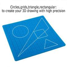 Lápiz de impresión 3D, diseño de silicona y filamento de impresora de 12 colores, alfombrilla de lápiz 3D y filamento PLA de 1,75 mm (10 pies por cada color), juego de 13,36662045 - Multicolor - Ver 2