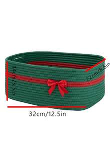 1个情人节礼物篮，收纳篮，糖果礼篮，情人节收纳篮，礼物篮，适合卧室客厅收纳，适合冬季收纳，氛围收纳篮，情人节礼物收纳篮 - 彩色 - 查看 2