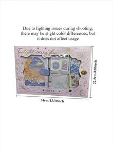 Children's Sticker Stamp Set Painting Handbook Gift Box Set Dual-Material Craft Supply Pack (For Journals, Scrapbooks, DIY Crafts And Art Supplies) Children's Christmas Gifts Back To School Gifts