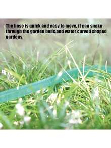 3-30m Green Flexible PVC Garden Hose, Leak-Proof, Suitable For Trampoline Cooling/Garden/Lawn Watering - Green - View 5