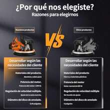 Lijadora De Pared Eléctrica 1390W 1.2 2.2 m 6 Velocidades 900 2800 RPM Y Sistema Automático De Extracción De Polvo Para Paneles De Yeso Techos Paredes Interiores Y Exteriores - Tipo de Enchufe A USA (110-127V) - Ver 3