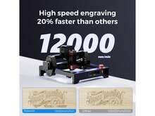 Rosewill  Mini Laser Engraver, 2.5W/3.5W Diode Laser Engraving & Cutting Machine, 12000mm/Min High Speed,  0.04mm Compressed Spot, ,130x140mm Engraving Area,Portable Engraver Eye Protection - màu đen - Xem 4