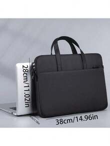 极简牛津布防水文件袋，大容量办公文件收纳包，手持电脑公文包