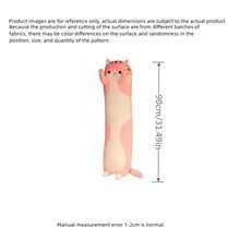 长毛绒猫玩偶,可爱动物猫创意长毛绒玩偶,办公休息睡眠枕靠垫填充礼物玩偶,儿童生日礼物,圣诞礼物,女孩礼物 - 彩色 - 查看 20