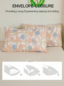 2/3pcs Floral Print Duvet Cover Set, Soft & Breathable, Fashionable & Cute, Ideal Bedding Decor For Bedroom & Dorm. Adorned With Floral Elements To Enhance Elegance, Perfectly Fits Twin, Full, Queen, King Size Beds, Machine Washable, Oeko-Tex Certified.