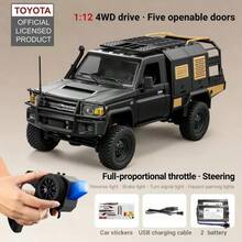 TOYOTA Officially Licensed RC Rock Crawler - 1/12 Full-Scale Pickup 4X4 Off-Road Vehicle (RTR), 2 Batteries Included, Modification-Friendly - Multicolor - View 11