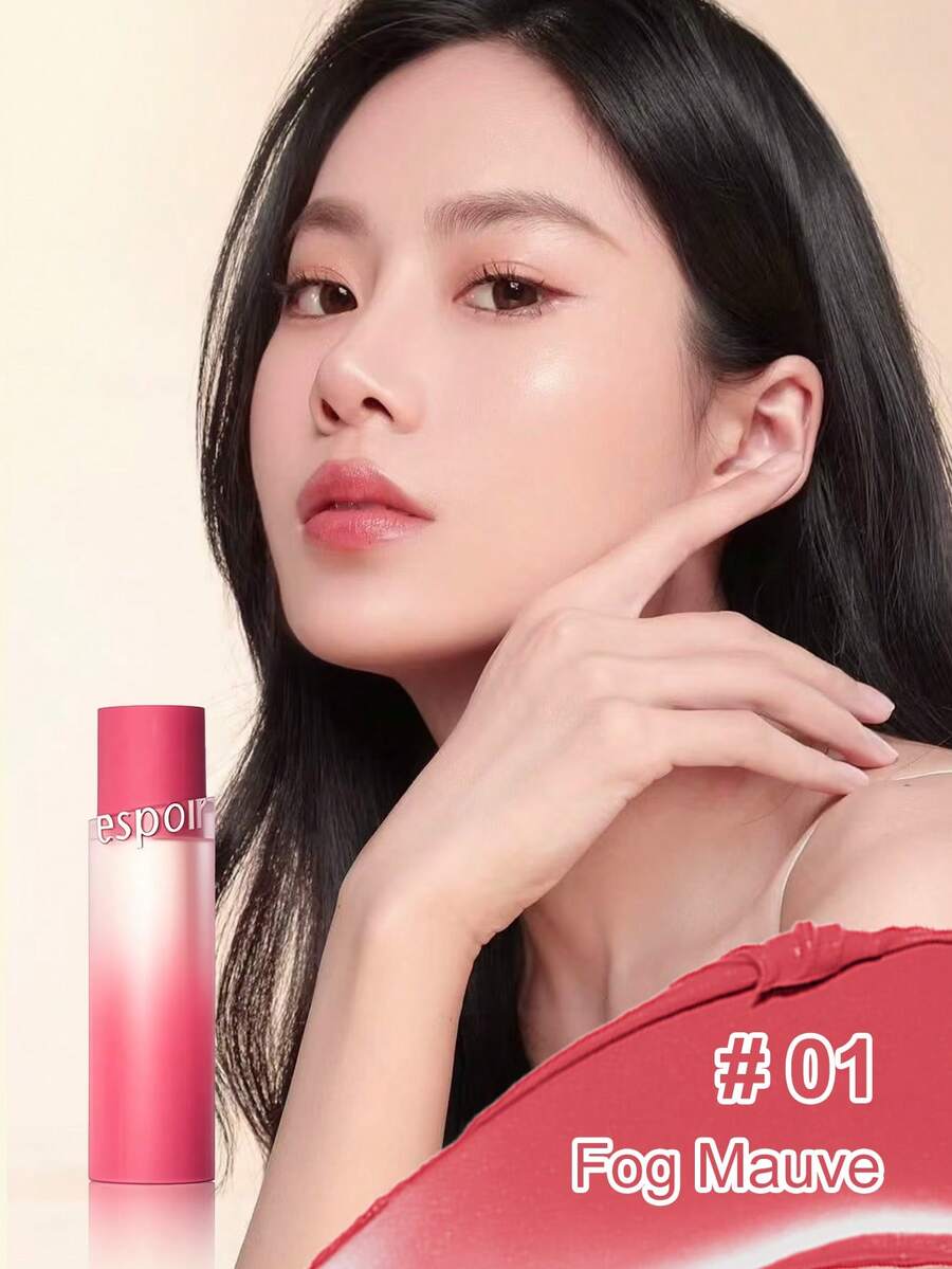 ESpoir 丝绒哑光唇膏，哑光妆效，持久显色，3克 - #01 FOG MAUVE - 查看 1