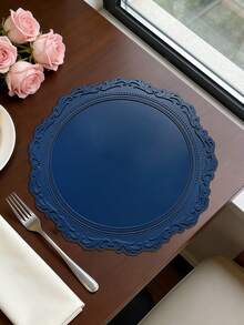 1 件 35 厘米硅胶防滑餐垫，北欧风格餐桌装饰垫，可水洗，易清洁，可擦拭，防滑，优雅餐垫，餐桌摆设，厨房桌面垫，节日婚礼装饰 - 彩色 - 查看 10