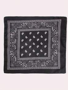 2 Pcs Kids Western Cowboy Costume Set – Classic Rolled Brim Felt Cowboy Hat & Paisley Bandana For Boys Girls (Ages 3-12) - (Cow Head) + Black Square Scarf - View 7