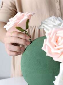 20pcs/10pcs/8pcs/1pc/2pcs/4pcs/6pcs 5.51" X 3.14" X 1.77" - Dry & Wet Floral Foam Bricks, Green Polystyrene Foam Blocks, Suitable For Flower Arranging, Plant Decor, And Craft Making