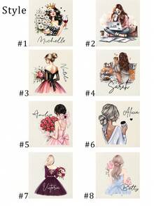 1 Pc, Custom Name Jewelry Box, Personalized PU Leather Jewelry Box, 6 Colors And 8Styles To Choose From, Travel Portable Jewelry Zipper Box, Custom Jewelry Storage Box, Wedding Party Gift, Christmas Gift, Bride And Bridesmaid Travel Jewelry Storage Box,Fashionable Personalized Leather Jewelry Organizer, Perfect Gift For Female Mother