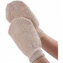 ifrmmy Bath Shower Gloves Mitt for Exfoliating and Body Scrubber (2 packs) - por defecto - Ver 3