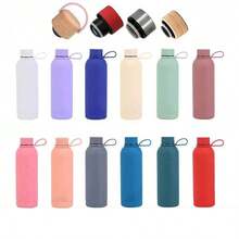 Soporte de secado independiente de silicona con múltiples ranuras para tazas y botellas - Diseño de flujo de aire Soporte de secado de botellas de agua para vajilla lavada a mano, artículos esenciales de cocina, artículos esenciales de dormitorio universitario, almacenamiento de armario, estantes de pared, soporte de cepillos, artículos esenciales de viaje, regalo del Día de San Valentín - Multicolor - Ver 10