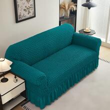 1 Piece  Sofa Cover Elastic Living Room Sofa Cover Pet Anti-Dirty Universal Sofa Protector Home Decoration Sofa Cushion Cover - Xanh rừng-2 - Xem 5