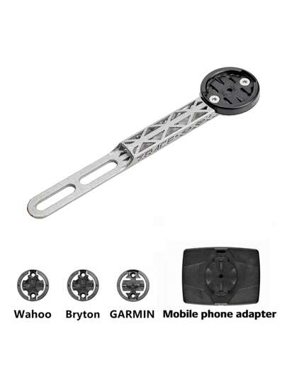 ZRACE Titanium Alloy 3D Printed Bicycle Computer Mount, Suitable For Integrated Handlebars, Compatible With IGPSPORT, Garmin, Bryton, Wahoo And Other Brands