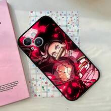 Funda de Teléfono N-nezuko Kamado Suave TPU Amigable con la Piel para iPhone 17/16/15/14/13/12/11 Series: PRO, MAX, PLUS, Mini - z1 - Ver 9