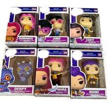 Mattel 韩流女团系列 | 6款可动人偶 | 逼真模型人偶，收藏玩具 | 女团 | 少女团 | 时尚盲盒，人偶，可动人偶，扭蛋玩具 - 彩色 - 查看 5