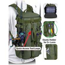 1PC Waterproof Bait Bag - Multi Functional Large Capacity Fishing Storage Bag, Suitable For Fishing, Hiking, Camping, And Daily Use