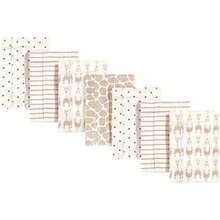 Hudson Baby - Paños Unisex de Franela de algodón para bebés(Jirafa neutra Una talla) - Multicolor - Ver 1