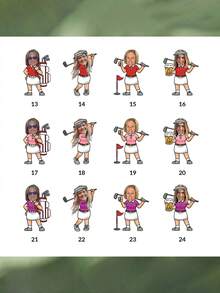 1 quả bóng golf in ảnh theo yêu cầu, bóng golf cá nhân hóa, bóng golf nam in ảnh và tên theo yêu cầu, bóng golf đôi in ảnh theo yêu cầu, bóng golf in khuôn mặt theo yêu cầu, có thể tùy chỉnh làm quà tặng Ngày Valentine, bóng golf nam hài hước, quà tặng tùy chỉnh tinh tế phù hợp cho anh ấy/cô ấy, bố, mẹ, bạn bè, ông, quà tặng Ngày của Cha độc đáo, quà tân gia, trang trí nhà cửa sang trọng, trang trí nghệ thuật. - Nhiều màu - Xem 3