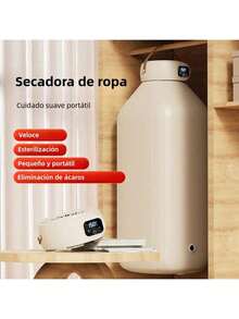 Secador Portátil de Ropa, Camisas, Calzados, Secadora Eléctrica en ciclo 3D, Secado a temperatura constante, Ropa suave y protectora, Apto para una variedad de telas, Desodorización y eliminación de ácaros, secadora compacta para el hogar, departamento, caravana, viajes - Tipo de Enchufe A USA (110-127V) - Ver 9