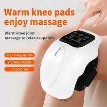 This Wireless Knee Massager Has Heating Function, Providing 4 Heating Modes, 4 Vibration Modes And One LED Display. Suitable For Hands, Knees And Shoulders. Convenient For Home And Travel Use. - Multicolor - View 7