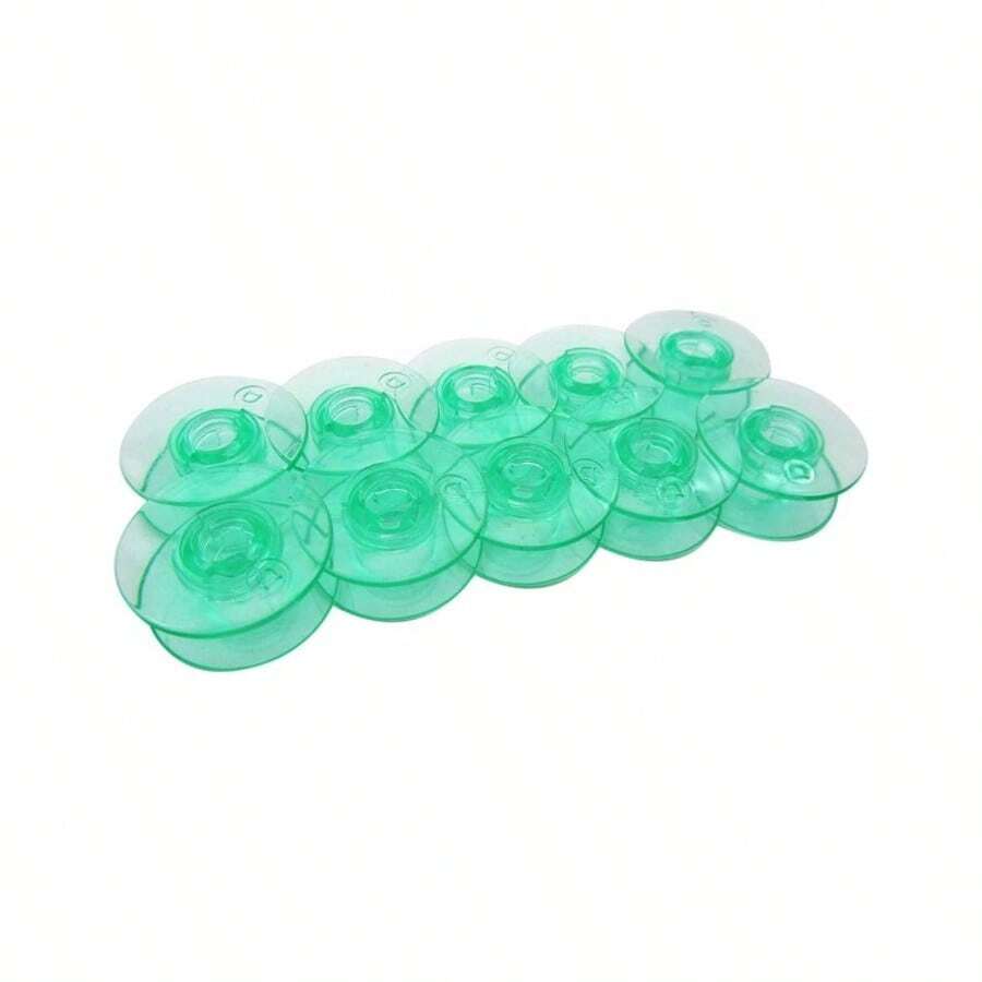 CKPSMS Marca - 4123078 - 45 Bobinas verde claro Sin agujero de rosca compatible con Group 5 6 White 5811, 5823, 5839, 7700, 9800 Home COSTURA pack of 10 - inicial - Ver 1