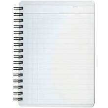 Maruman MNEMOSYNE - Cuaderno de 9.06 x 5.83 pulgadas (vertical A5), cuadrado de 5 mm, doble cara, 70 hojas (N165)(Doble alambre 5.83" x 4.13" (Special ruled)) - Multicolor - Ver 4