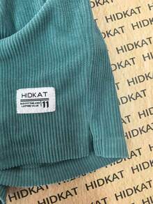 Hidkat 女士夏季灯芯绒短裤，抽绳腰带，轻薄透气，时尚百搭，适合日常休闲穿着、运动、海滩度假。 - 水藍色 - 查看 5