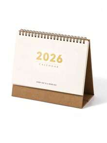1 Peça, Este Calendário de Mesa 2026 (Período: Novembro de 2025 a Dezembro de 2026) é um planejador e calendário de memorandos simples, porém sofisticado, para uso de estudantes e escritório. Ele apresenta abas mensais, layout diário e citações inspiradoras. Seu design de virada de página única o torna adequado para uso em casa, escritório e diversos locais de trabalho. - Multicolorido - Visão 7