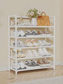 1 件新款 3-7 层大容量鞋架，家用简易组装节省空间鞋子收纳架 - 彩色 - 查看 6