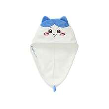 Miniso CHIIKAWA Series Thickened Antibacterial Cartoon 3D Stereo Hair Dryer Cap (Hachiware) - Plush Thickened Material Cat Ear 3D Shape Quick-Drying Water-Absorbing Hair Washing Dry Cap(1 PC) - Baby Blue - View 7