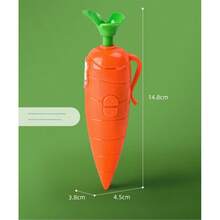 Carrot Shaped Voice Recorder Pen, Student Exclusive Writing Tool. This Is A Carrot-Shaped Ballpoint Pen That Can Be Used For Writing And Recording, Making It An Educational Item. The Judy Animal Stationery Carrot-Shaped Voice Recorder Pen Is Small And Cute, Press To Write, And Is An Ideal Recording Tool For Students. - Multicolor - View 7