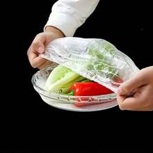 Transparent Disposable Plastic Wraps - Food- Polypropylene Material For Snacks, Fruits, Vegetables, And Bread - Multipurpose Storage For Home Or Restaurant Use, Food Storage Organizer | Transparent Design | Durable Plastic - Multicolor - View 2