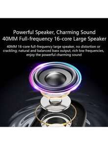 HP S01 Bluetooth Speaker: Surround Sound Experience, Stable Bluetooth Connection, Portable Design, Stylish Appearance, Multi-Scene Music Playback, Red. - Red - View 3