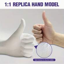 DIY Hand Molding Powder - Precise Shaping, Clear Texture Restoration - Premium Commemorative Material, Cherish Growth And Memories - Suitable For Infants And Adults - Applicable For Hotels, Restaurants, Malls, DIY Craft Projects, Emotional Gifts, Detailed Shaping, Handicrafts - Hand Casting Kit, Handicraft Supplies, Craft Enthusiasts, Gift Buyers - Valentine's Day Gift, Birthday Gift, Anniversary Gift, Thanksgiving Gift, Mother's Day Gift - Suitable For Couples, Families - Multicolor - View 5