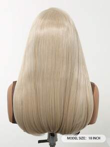 FIVE STARS 13*4 HD Lace Front Transparent And Breathable Wigs For Women Glod 26-Inch Long Curly Hair No Bangs,Heat-Resistant Synthetic Hair,For Cosplay,Festival,Halloween Costume,HOT - Gold - View 6