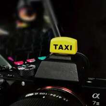 1 miếng che chân máy ảnh hình taxi màu vàng, phụ kiện trang trí tương thích với máy ảnh Canon, A7M3, XT, Nikon và các máy ảnh DSLR khác - Nhiều màu - Xem 9