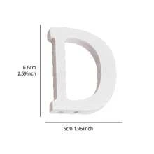 1pc Multicolor Acrylic Decorative Letter - A Vibrant Modern Home Decor Accent, Perfect For Displaying Initial Letters Or Inspirational Words