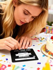 10pcs/Set Valentine's Day Scratch Cards, Birthday Surprise Scratch Cards, DIY Commemorative Gifts And Gift Cards, Anniversary Gifts, Couple Scratch Card Coupons, Birthday Scratch Cards - Multicolor - View 2