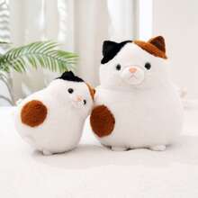 1pc Cute Cartoon Cat Ball Plush Doll Soft Stuffed Animal Cat Doll Pillow Cushion Sofa Decor, Birthday/Christmas/Valentine's Day Gift - 彩色 - 查看 11