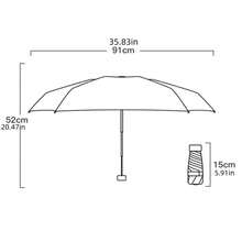 1pc UPF50+ Portable Travel Umbrella, Lightweight & Compact, Windproof & Waterproof, Foldable, Fashionable Floral Design, Suitable For Women - Multicolor - View 7