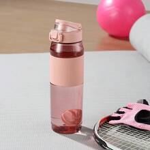 32oz Tritan Water Bottle With Infuser Ball Leak Proof Pink Shaker Bottle - 1 - 查看 4